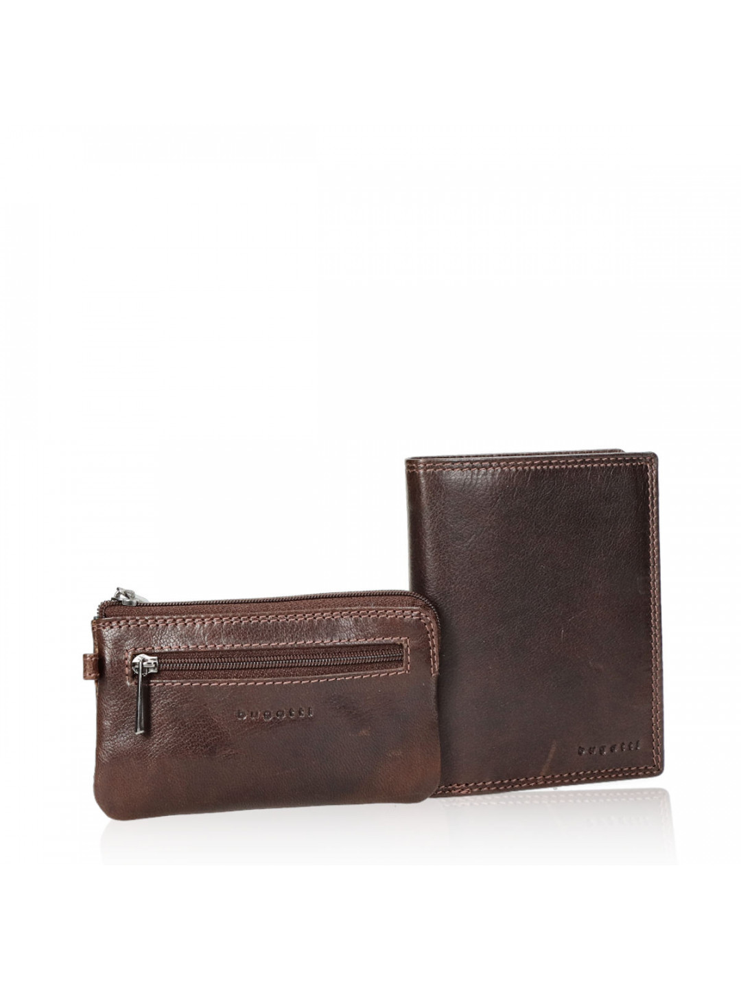 Bugatti pánská dárková sada – hnědá – One size